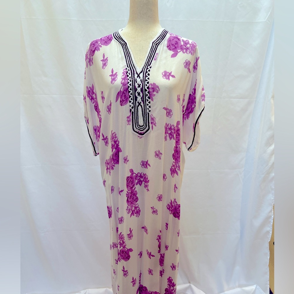 Boho Muzungu Sisters floral kaftan